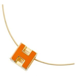 Hermes Cage D'H Pendant necklace i